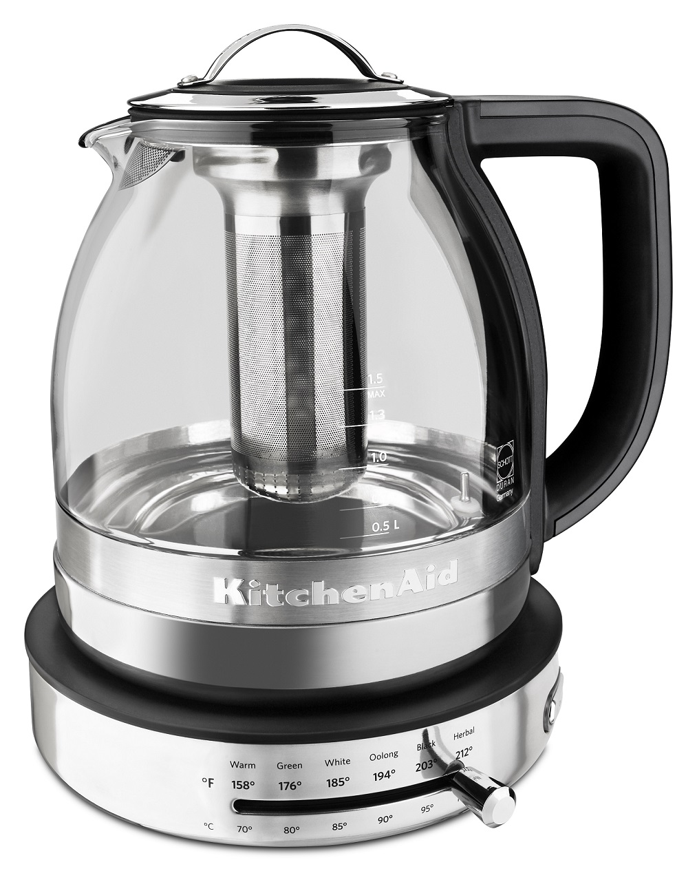 Kitchenaid Glass Kettle Kek1322 Chef S Complements Kitchenaid Glass Kettle Kek1322