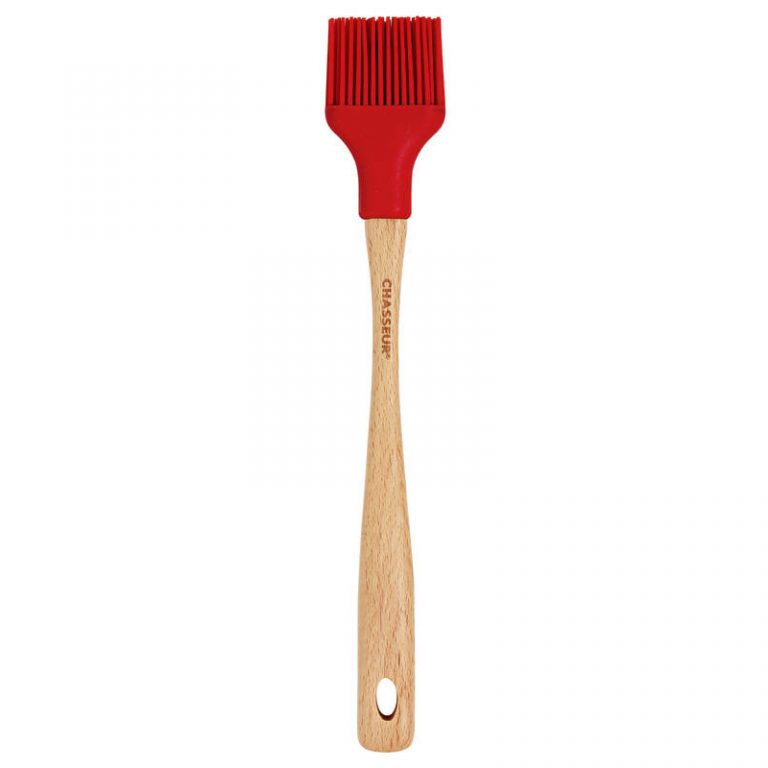 Chasseur Silicone Basting Brush with Wooden Handle Red sh/03594