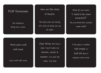 Karen Design Funny Coaster Set V2 (2 Colours) - Black