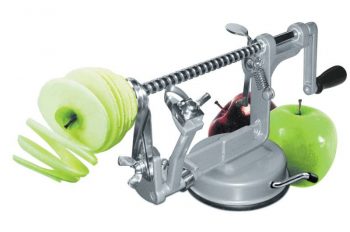 Avanti Apple Peeling, Coring and Slicing Machine Silver