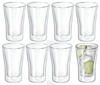 Avanti Uno Twin Wall Glass 250ml Set of 8