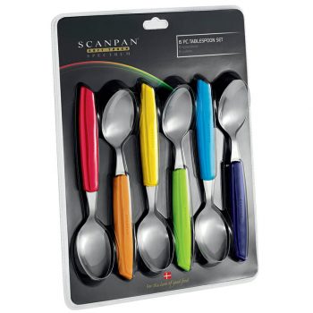 Scanpan Spectrum Coloured Table Spoon Set18588