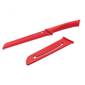 Scanpan Spectrum Bread Knife 18cm Red