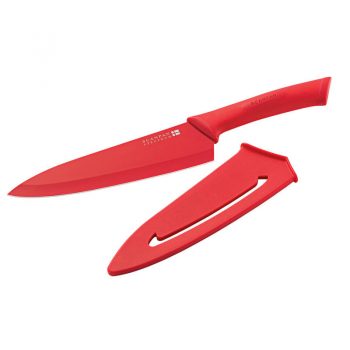 Scanpan Spectrum Cooks Knife 18cm Red