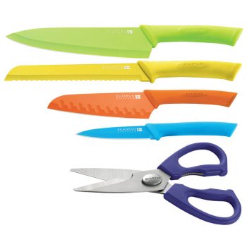 Scanpan Spectrum 6 Piece Cutlery Block Set