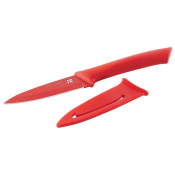 Scanpan Spectrum Paring Knife 9cm Red