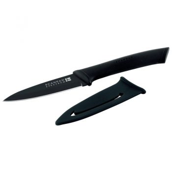 Scanpan Spectrum Paring Knife 9cm Black