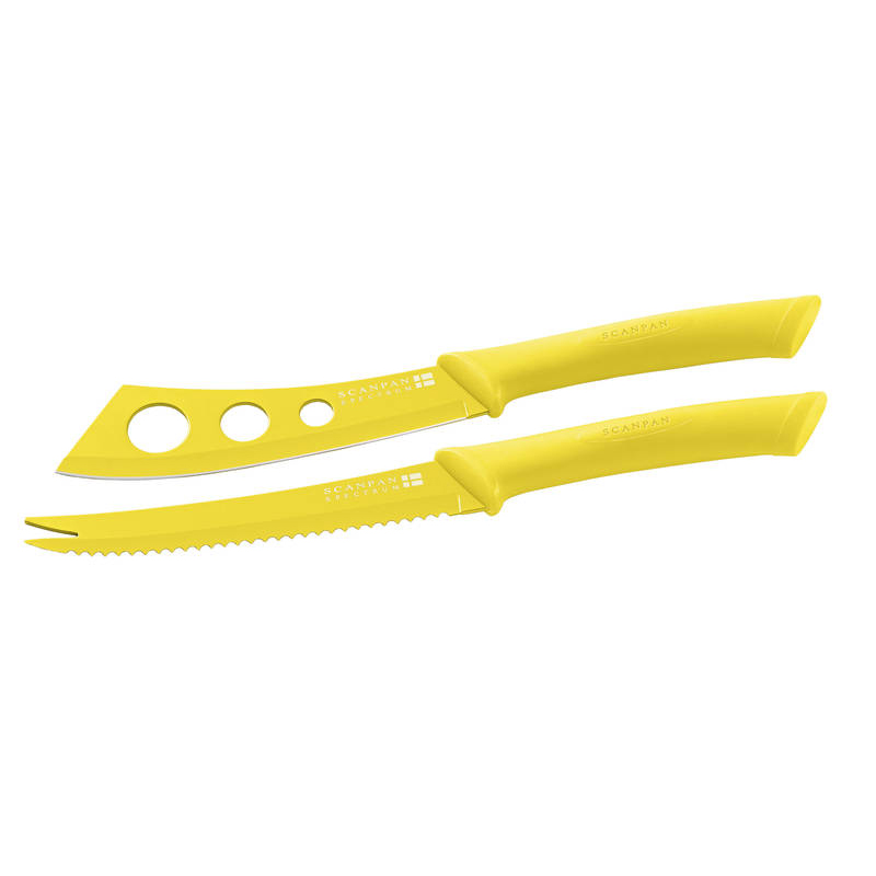 Scanpan Spectrum Cheese Knife Set Yellow Chef's Complements