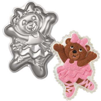 Wilton Novelty Ballerina Bear Cakepan