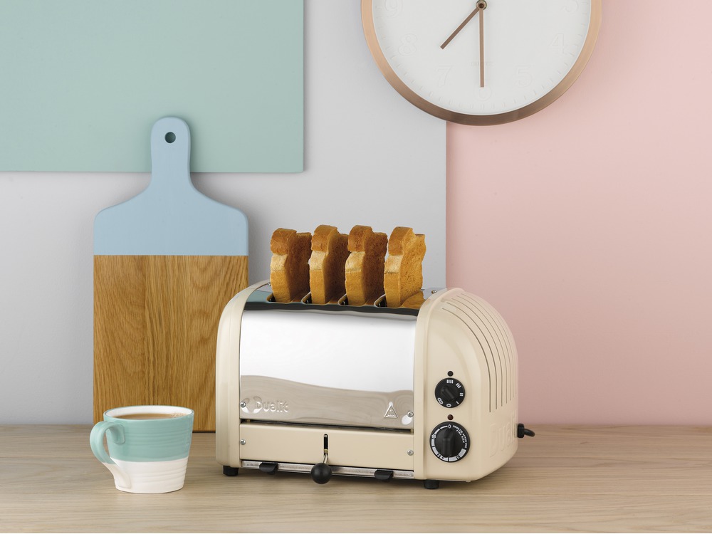 Dualit NewGen Utility Cream 4 Slice Toaster Chef's Complements