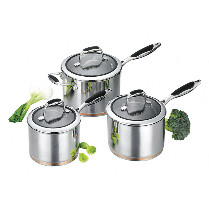 Scanpan Coppernox 3 Piece Cookware Set sh/26033