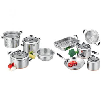 Scanpan Coppernox 9 Piece Cookware Set