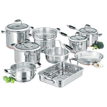 Scanpan Coppernox 9 Piece Cookware Set