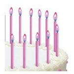 Wilton Color Flame Candle Pink