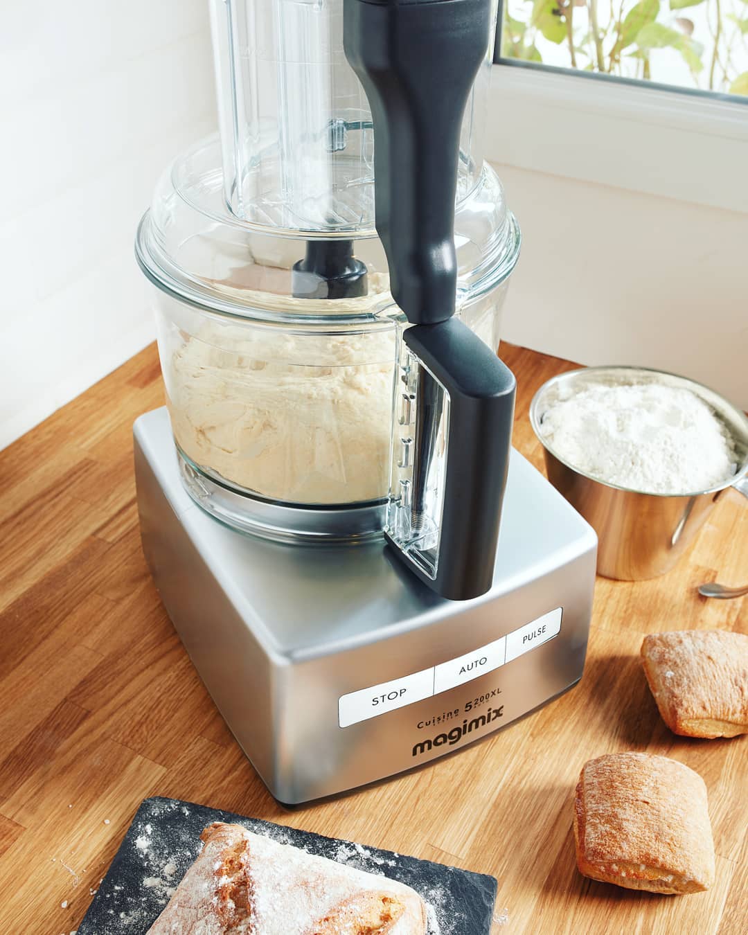 Magimix Cuisine Systéme 5200 XL Food Processor Satin Chef's Complements