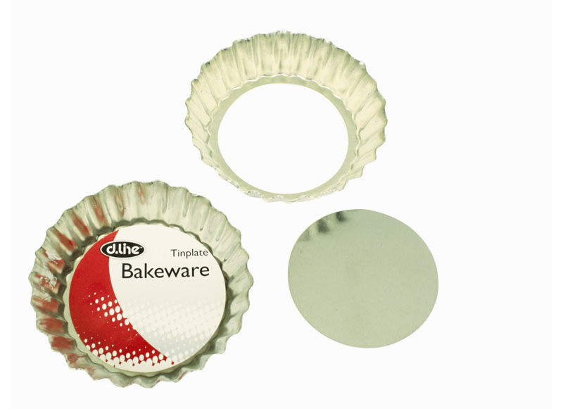 Quiche Dish 12cm Tin Deep Chef's Complements