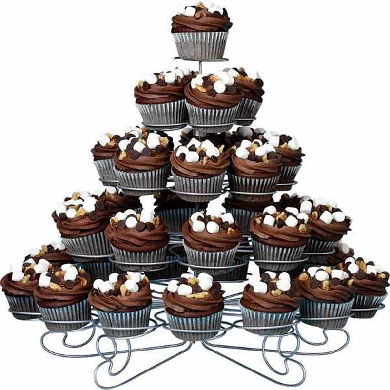 Wilton Cupcake Stand Holds 38 Chef's Complements
