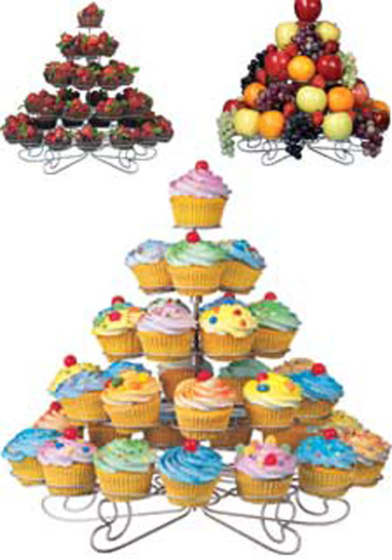 Wilton Cupcake Stand Holds 38 Chef's Complements