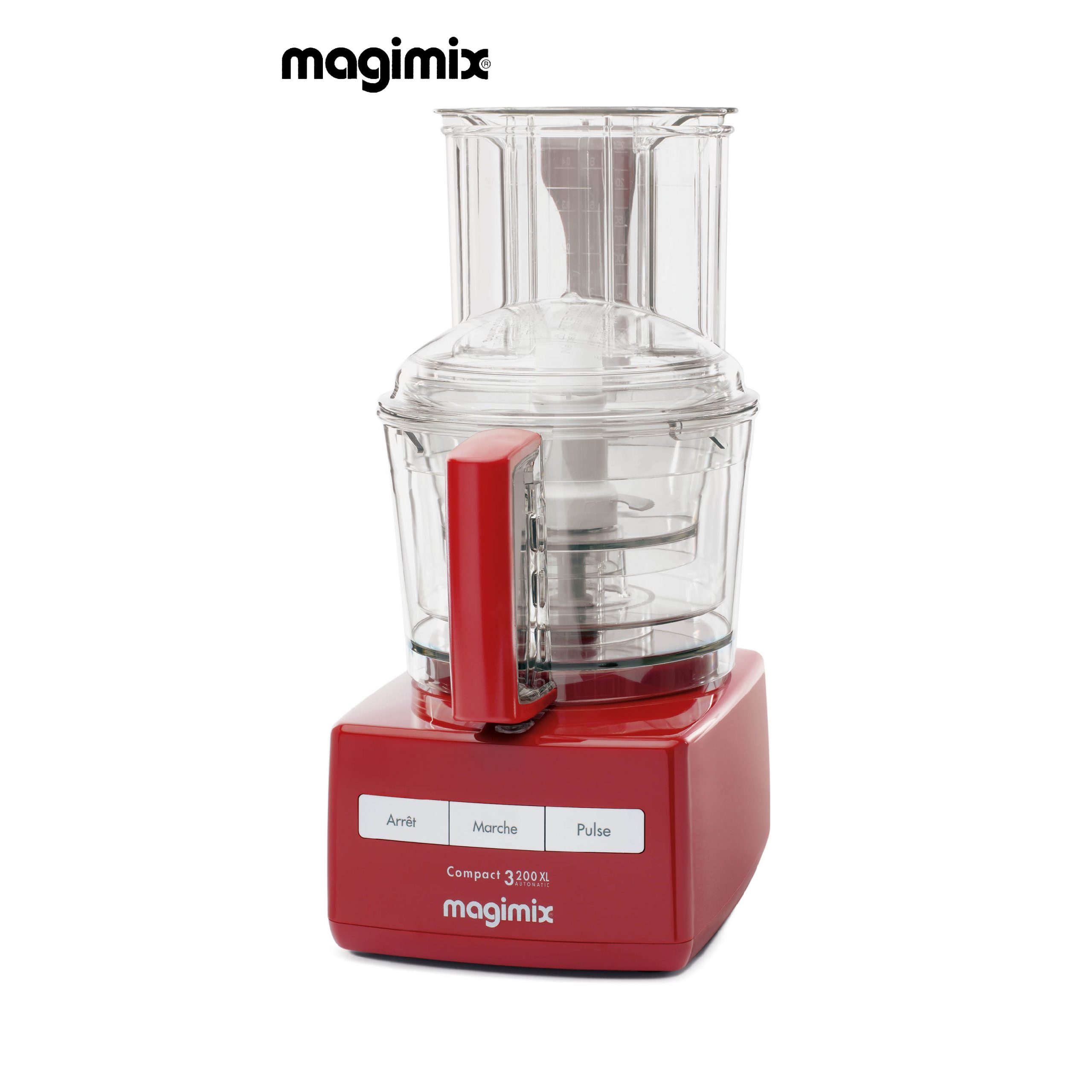 Magimix Compact 3200 XL Red Food Processor Chef's Complements
