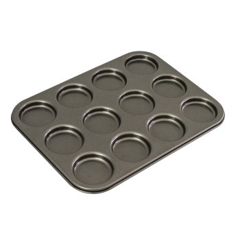Bakemaster Non-Stick Macaroon and Whoopie Pie Pan 12 Hole