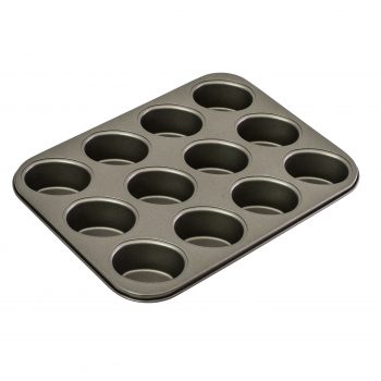 Bakemaster Non-Stick Friand Pan 12 Cup
