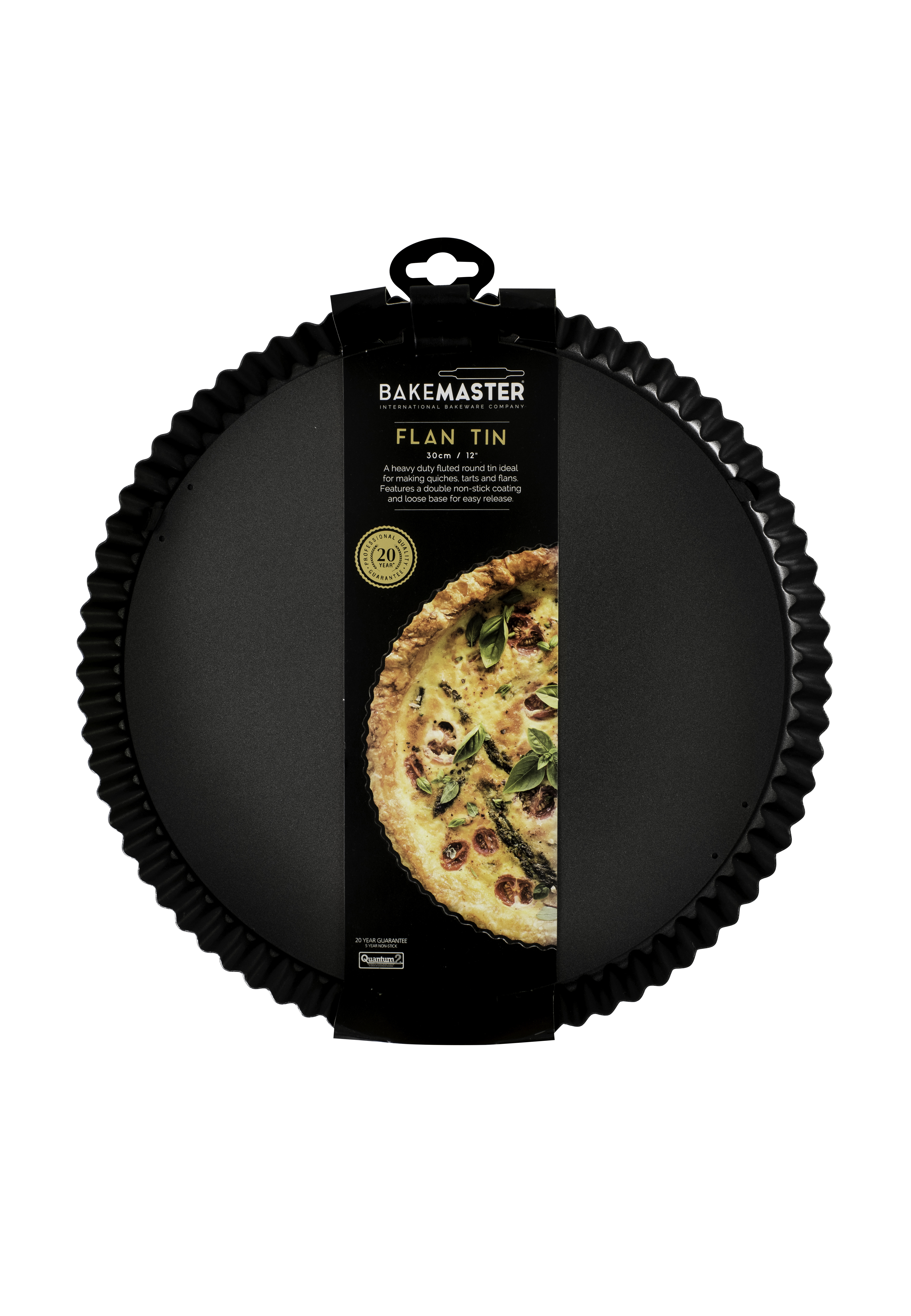 Bakemaster NonStick Quiche Dish Round 20cm Chef's Complements