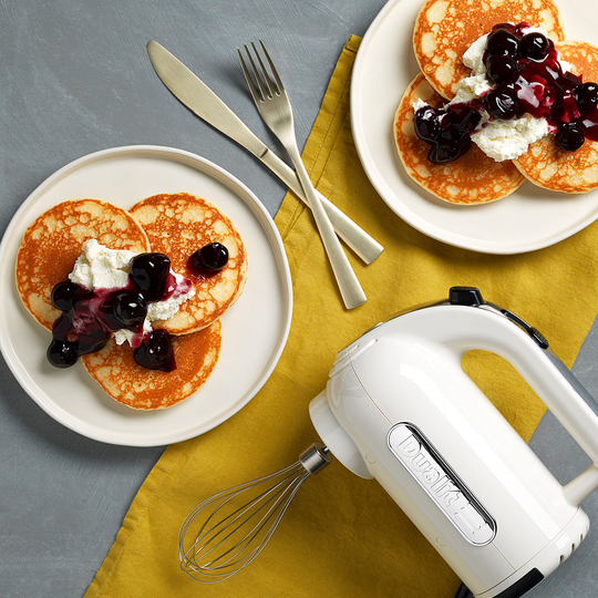Dualit Hand Mixer Canvas White Chef s Complements