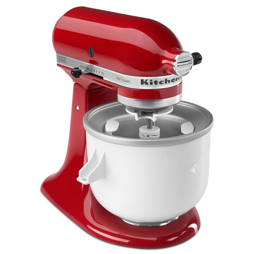 kitchenaid stand mixer ice cream attachment recipes