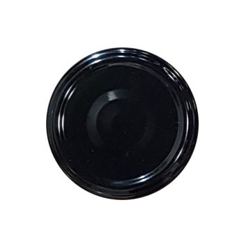 63mm jar lids Blaack