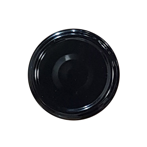 63mm jar lids Blaack