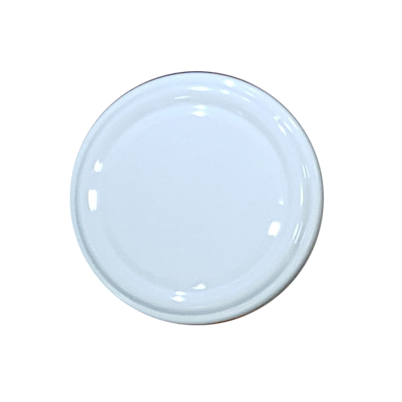 63mm jar lids White