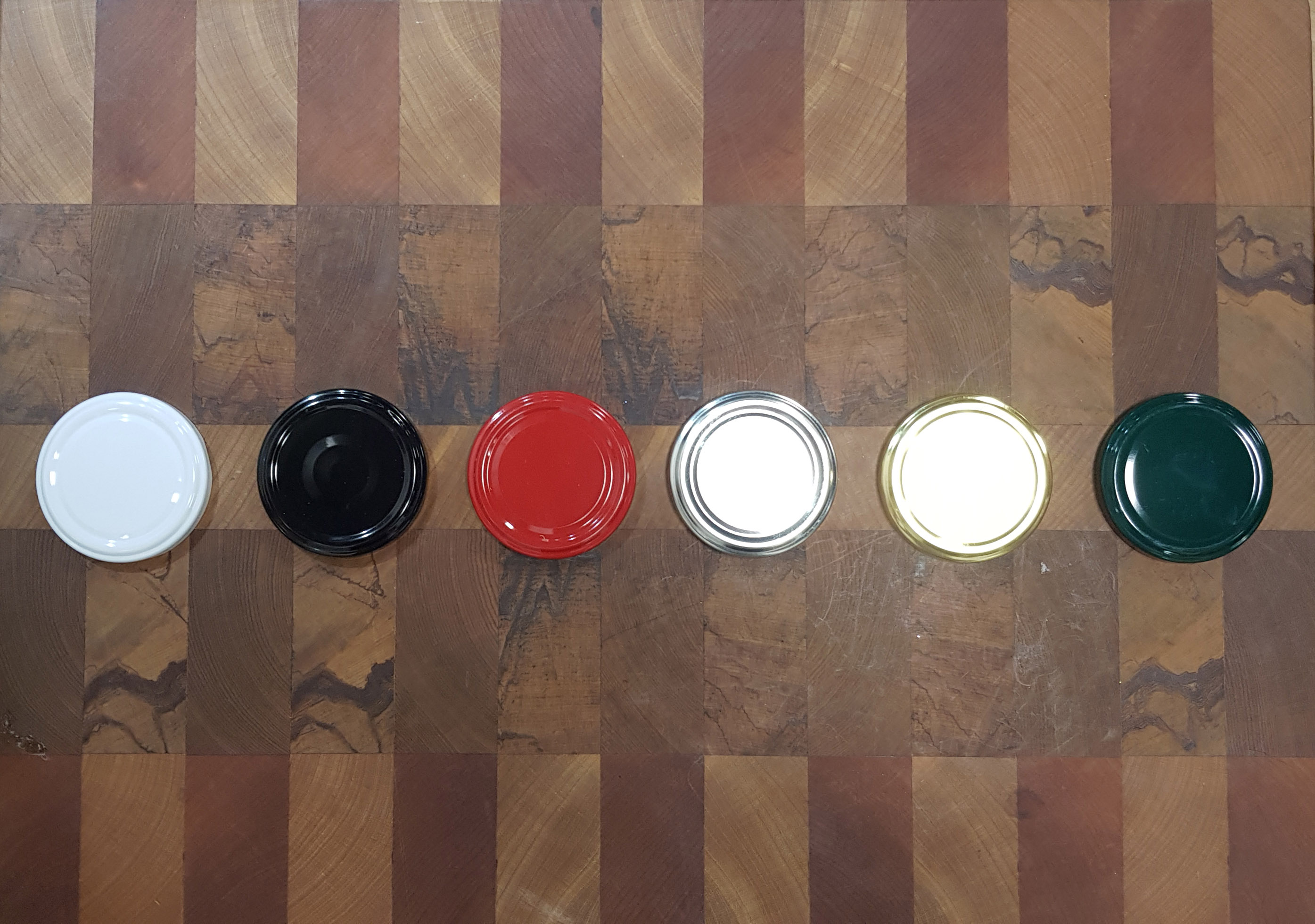 Twist Top Jar Lid 63mm (5 Colours) Chef's Complements