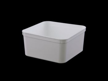 Square Ice Cream Tub Base 2L