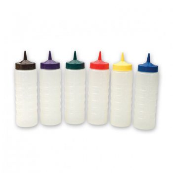 CaterRax Sauce Bottle 750ml Coloured (6 Colours)