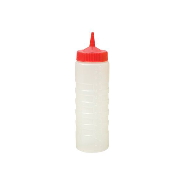 69434-r Sauce Bottle 750ml Red