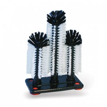 Glass Brush Triple for Tall Glasses