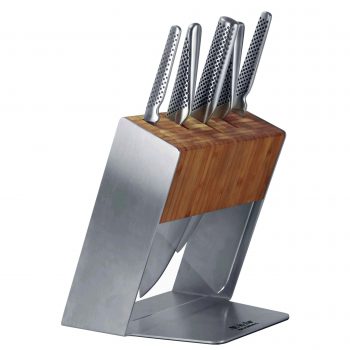 Global Katana 6 Piece Knife Block Set