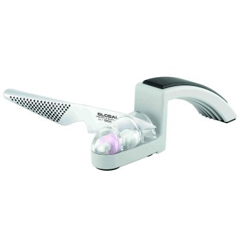 Global Minosharp 2-Stage Ceramic Water Wheel Sharpener