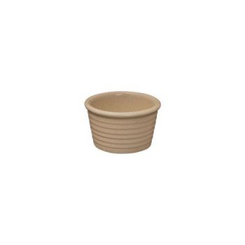 Zuma Sand Ramekin Ribbed 85mm