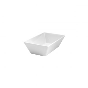 Ryner Melamine Deep Dish White (4 Sizes) - 25x15x7cm