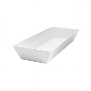 Ryner Melamine Deep Dish White (4 Sizes)