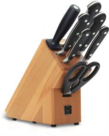 WÜSTHOF Classic Beech 7 Piece Knife Block Set