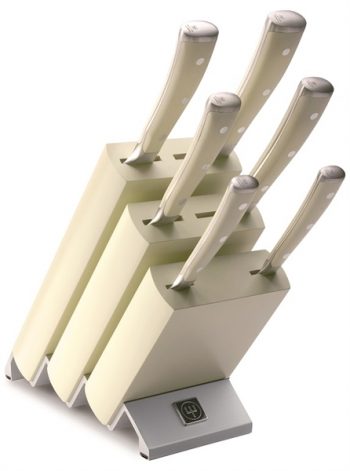 WÜSTHOF Classic Ikon Crème 6 Piece Knife Block Set