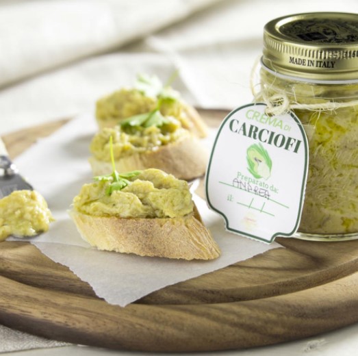 Bormioli Rocco Quattro Stagioni Jars Artichoke Cream