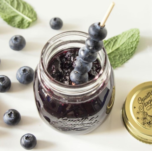 Bormioli Rocco Quattro Stagioni Jars Blackberry Jam