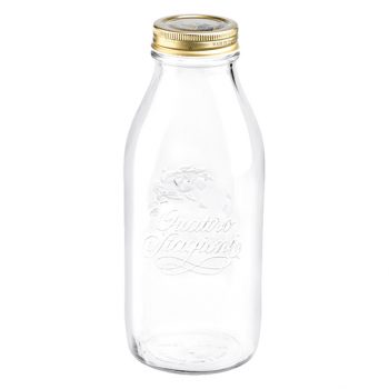 Bormioli Rocco Quattro Stagioni Glass Sauce Bottle 1L