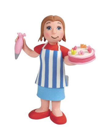 Claydough Lady Cake Maker 70mm