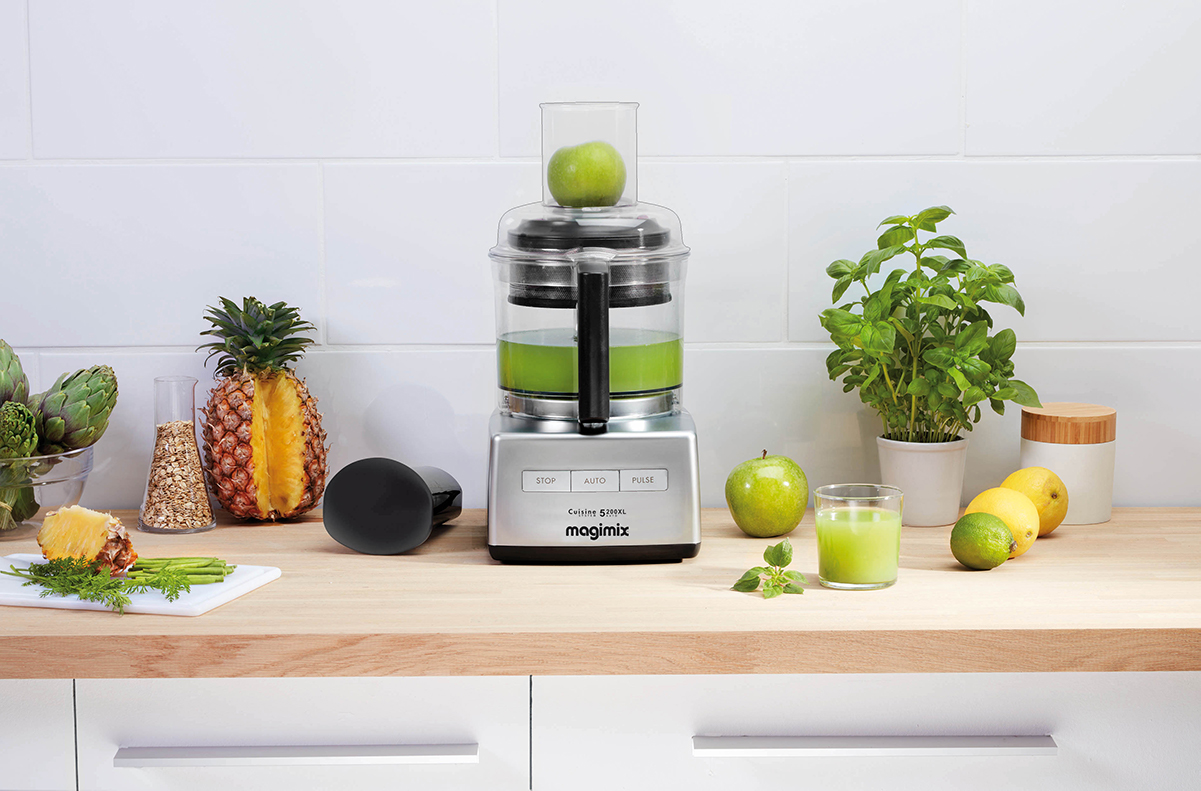 Magimix Cuisine Systéme 5200 XL Food Processor Satin Chef's Complements