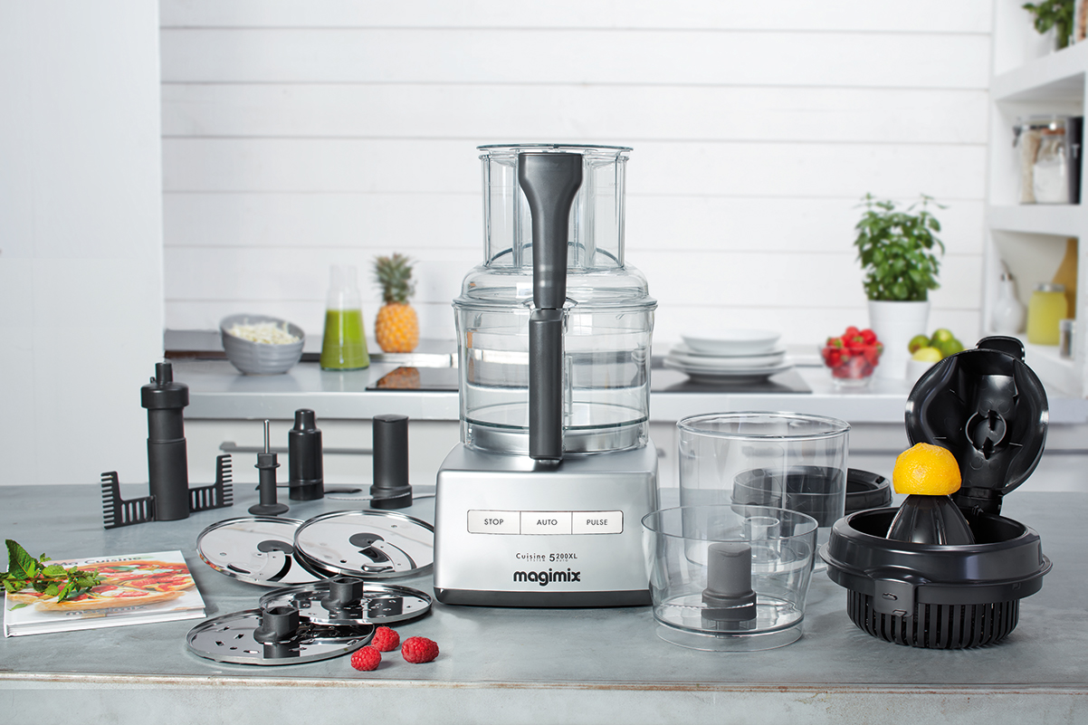 Magimix Cuisine Systéme 5200 XL Food Processor Satin Chef's Complements