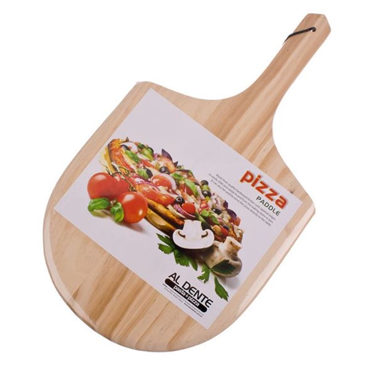 4406-1 wood pizza paddle al dente